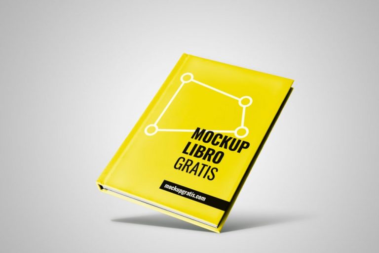 Mockup gratis de un libro en PSD
